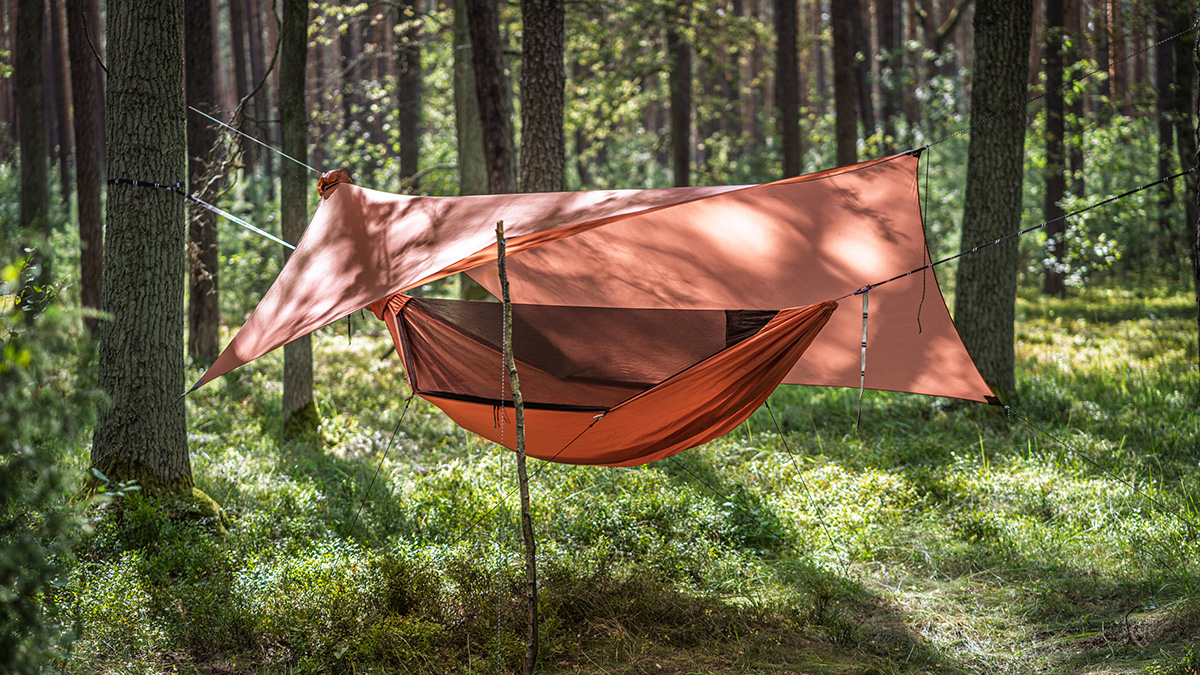 hamak z moskitierą Lesovik Draka